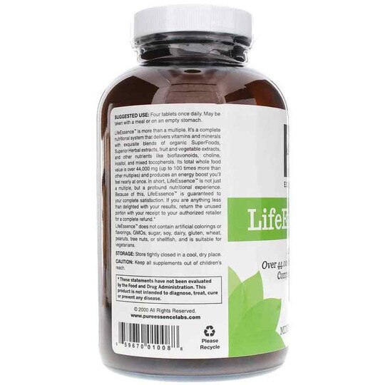 Life Essence Multivitamin, Pure Essence Labs